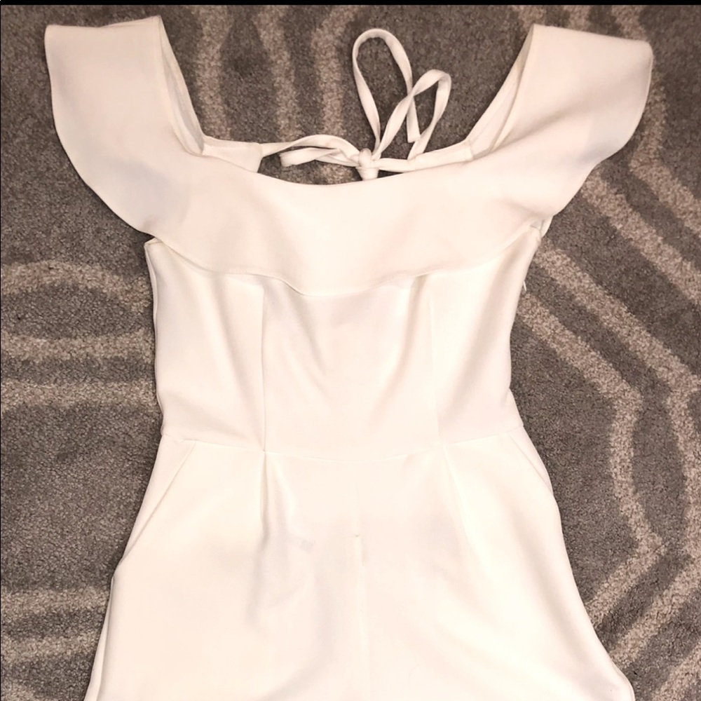 Urban outfitters white romper